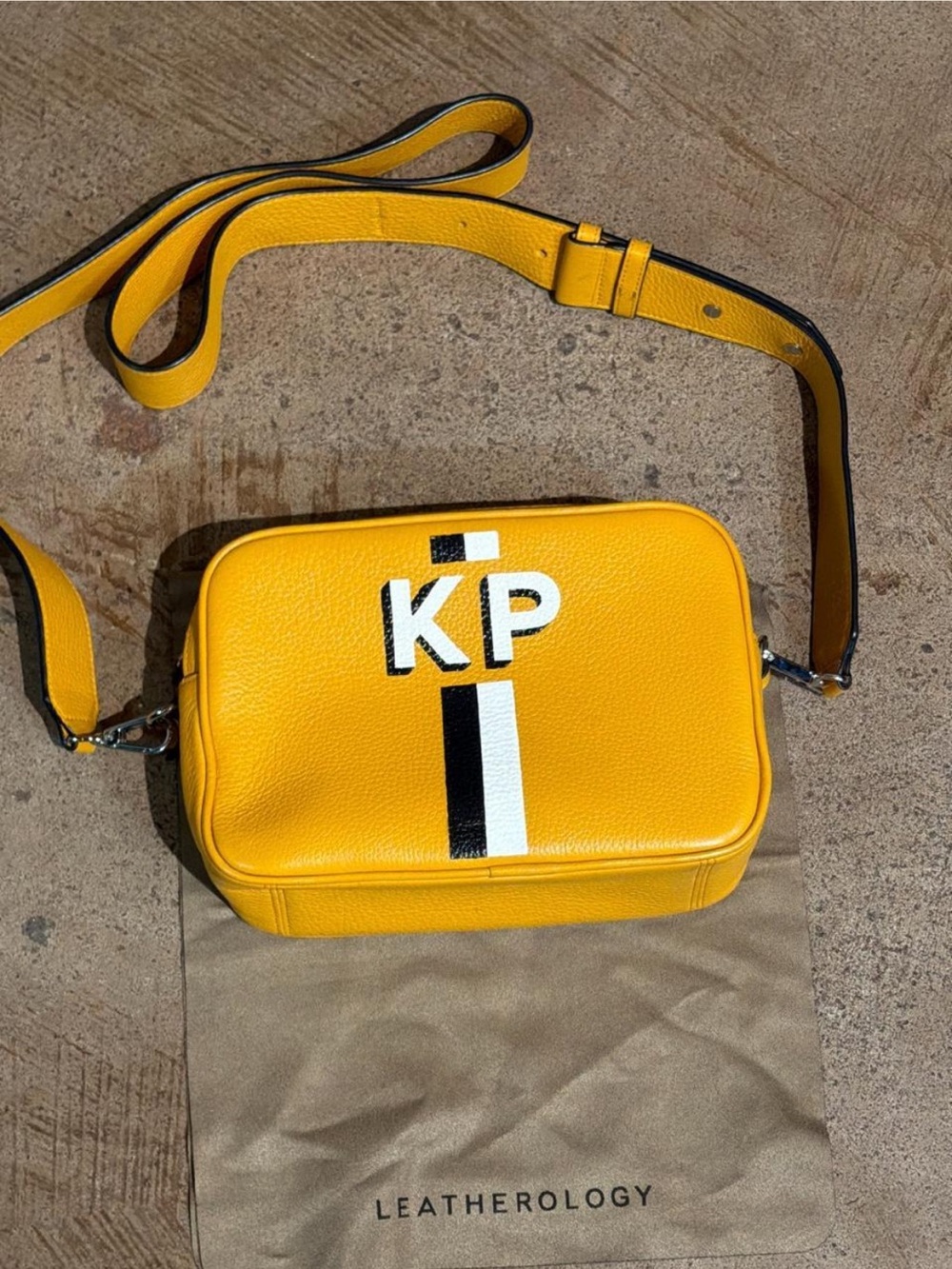 Leatherology Camera Crossbody Bag